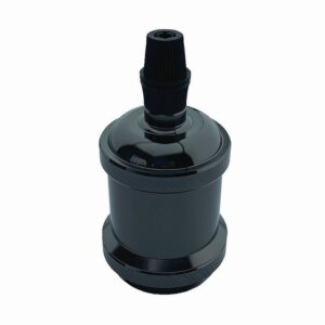 Grlo E27 ukrasno PERL CRNA TLM-E27MES-PB