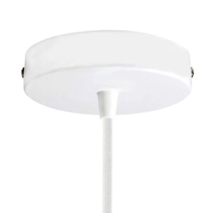Rozetna plaf. za visilice BELA SJAJ 100x20mm TLM-GCH100x20WH