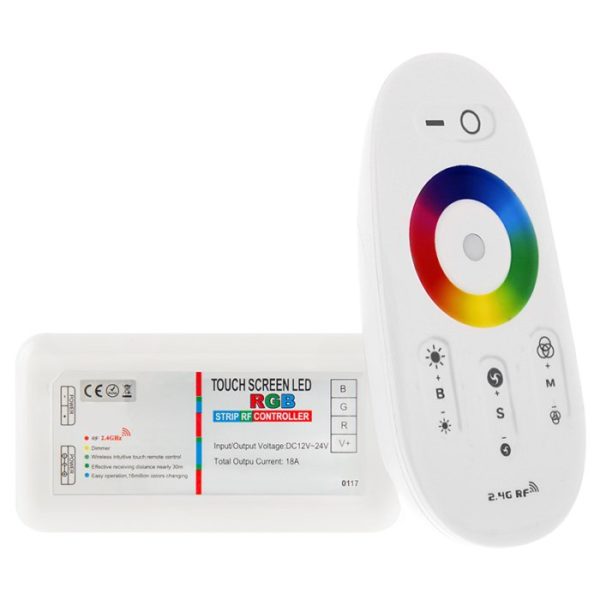 Kontroler 12v RGB 216W TOUCH RF TT