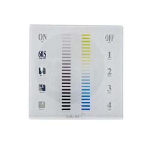 Daljinski 4 ZONE za Dimer 24V CCT 3-6K 168W RF R4ZCCT24V168