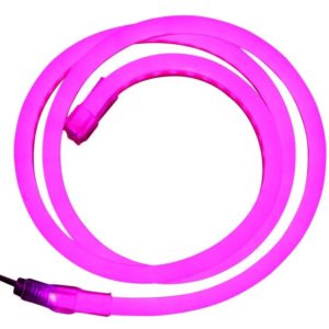 Led NEON FLEX crevo pink 220v 360° okrug. WB ip65