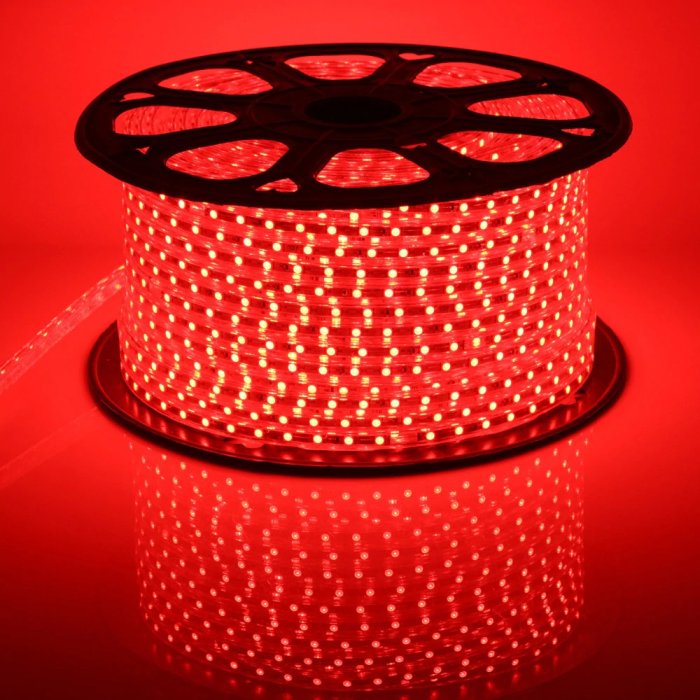 Led crevo traka 5050 6mm red 60P 220V TB