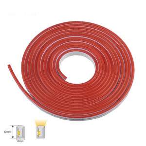 Led NEON SIL 12V 6x12mm 1cm 10W RED IP65 LL