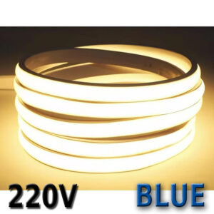 LED Traka COB 220V 10W PLAVA 240-led 10cm SK-COB220V10WBL