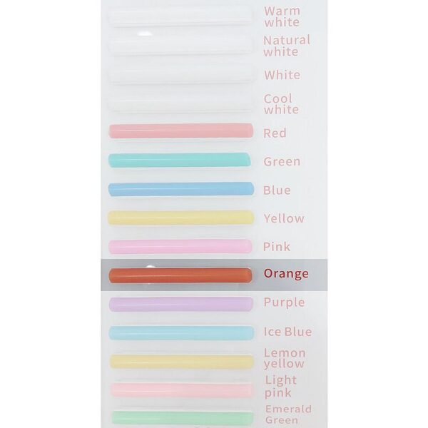 Split NEON SIL 6mm ORANGE TLM-SN6S-OR SK - Image 3