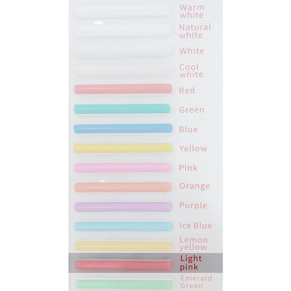 Split NEON SIL 6mm LIGHT PINK TLM-SN6S-LP SK - Image 2