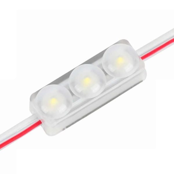 Led modul DW-M028 1.44W 6000k (3 sociva) 40x10mm 12V