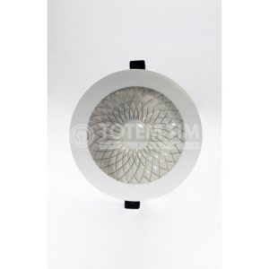 Led rozetna ugr.krug 10w 6000 k 155-160mm zlat. lin. dw-d007