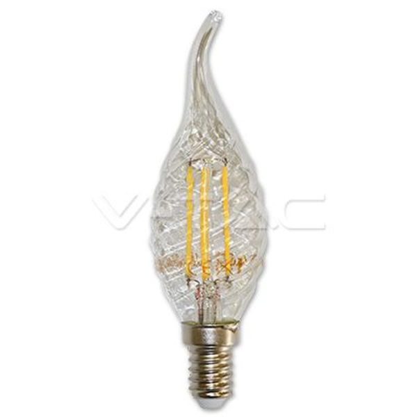 Led sijalica V-TAC ret. E14 4w plamen 3000 k 4308