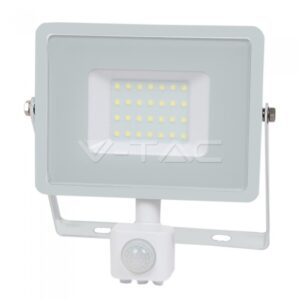 Led reflektor ip65 30w V-TAC 6500k beli senzor samsung 459