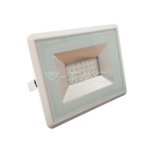 Led reflektor ip65 20w V-TAC 6500k beli