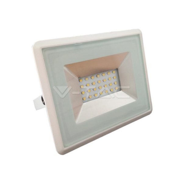 Led reflektor ip65 20w V-TAC 6500k beli