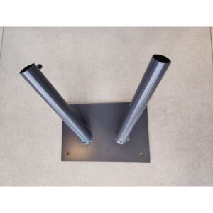 Fasadni nosač za zastave DVOKRAKI metal ANTRACIT TR-F2-A