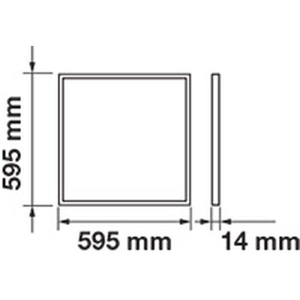 Panel veliki 45W 6400K 60x60 SAMSUNG 634