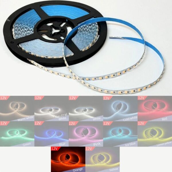 Split neon LED STRIP 6mm 7W ORANGE 12V IP20 TLM-SLS6-7-OR SK