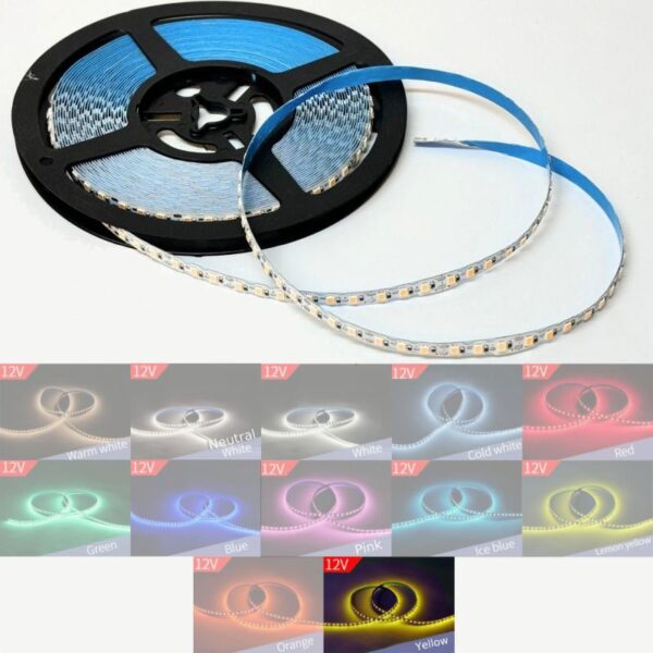 Split neon LED STRIP 6mm 7W ŽUTA 12V IP20 TLM-SLS6-7-YE SK